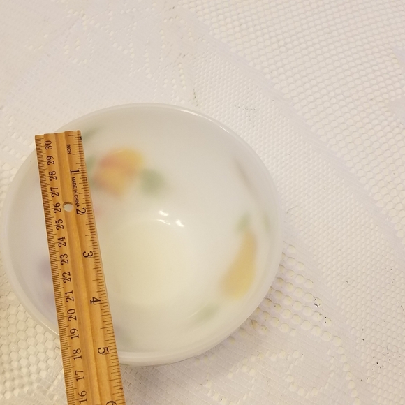 Set of 3 Anchor Hocking Fire King Nesting Mixing Bowls Gay Fad Fruit - Picture 15 of 16